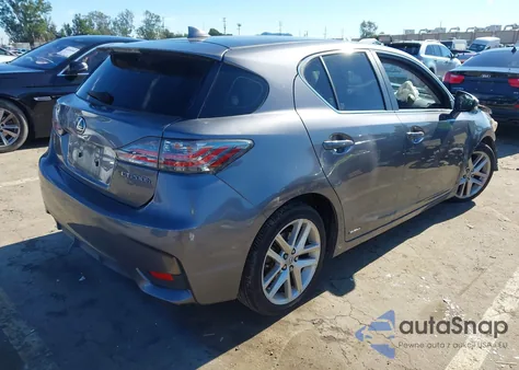 2016 Lexus Ct 200H from USA, damaged, VIN JTHKD5BH8G2271804